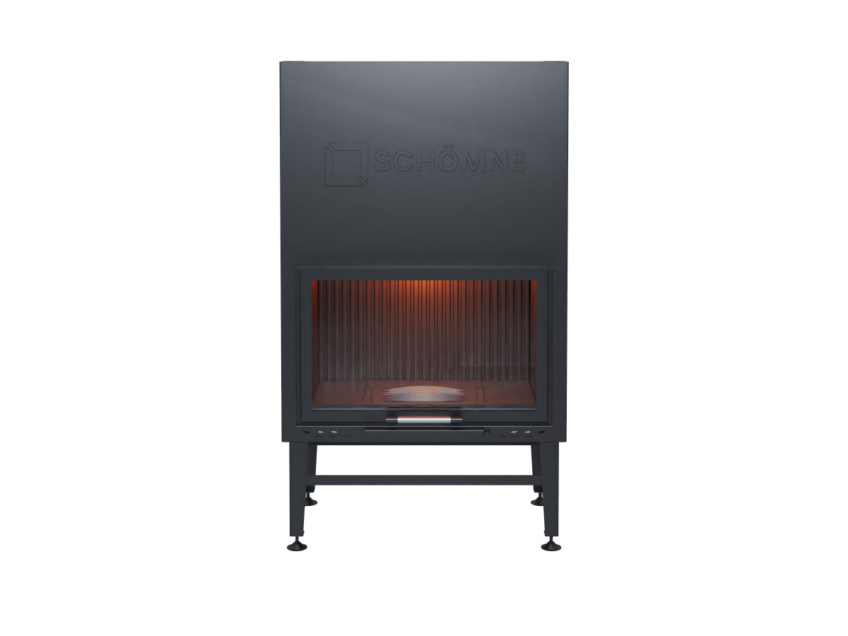 80 cm Flat Open Elevated Fireplace Chamber 