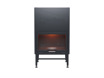 80 cm Flat Open Elevated Fireplace Chamber 