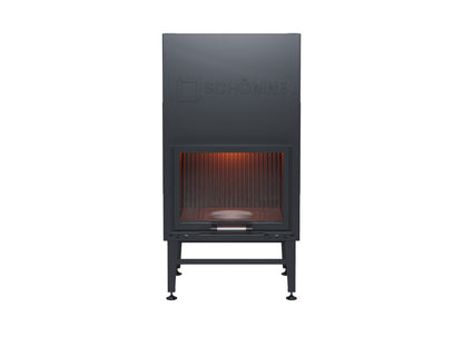 70 cm Flat Open Elevated Fireplace Chamber 