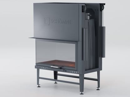 100 cm Epi Elevated Fireplace Chamber 