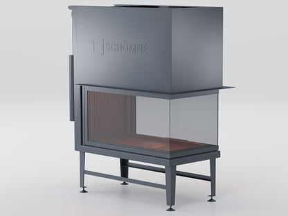 100 cm Epi Elevated Fireplace Chamber 