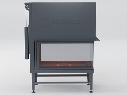 100 cm Epi Elevated Fireplace Chamber 