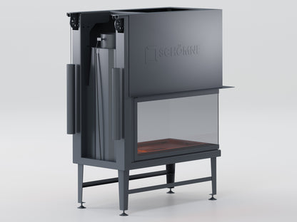 100 cm Epi Elevated Fireplace Chamber 