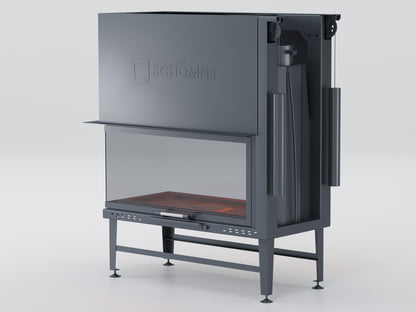 110 cm Epi Elevator Fireplace Chamber 