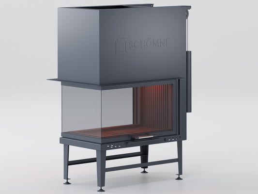 90 cm Epi Elevated Fireplace Chamber 