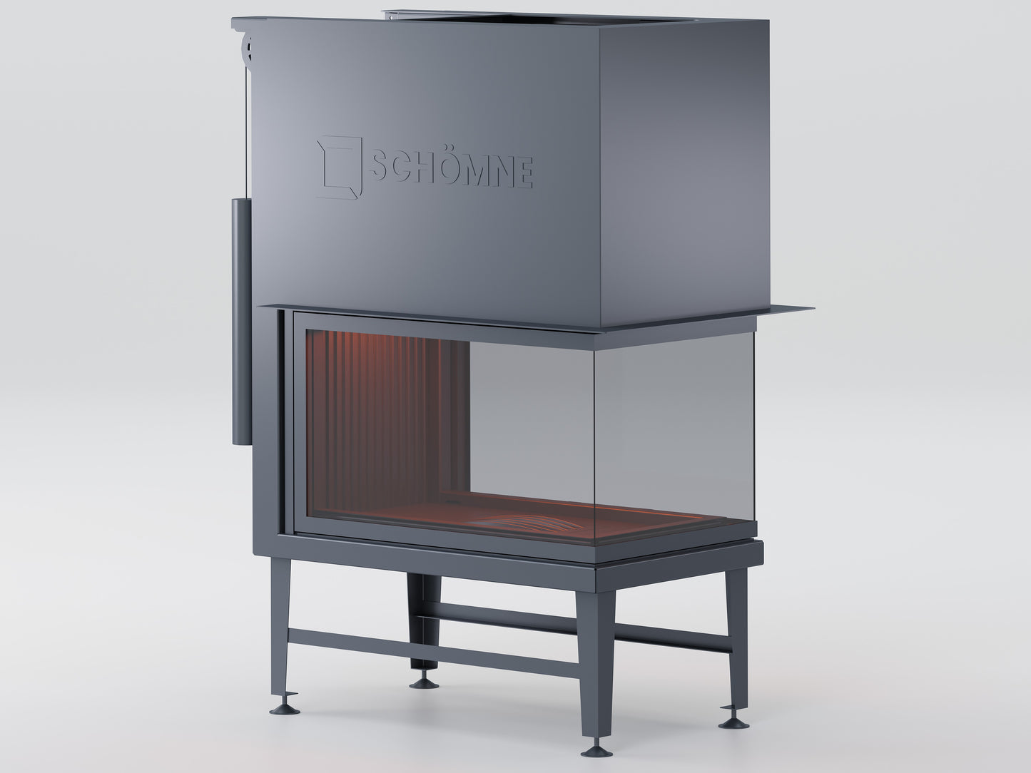 90 cm Epi Elevated Fireplace Chamber 