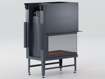 90 cm Epi Elevated Fireplace Chamber 