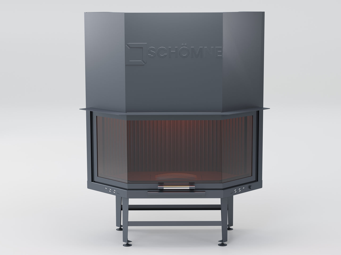 100 cm Prism Elevator Fireplace Chamber 