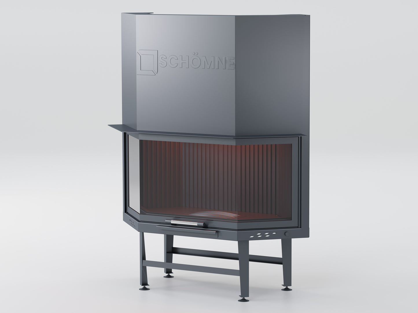 100 cm Prism Elevator Fireplace Chamber 