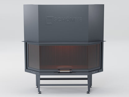 120 cm Prism Elevator Fireplace Chamber 