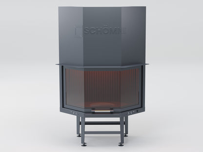 80 cm Prism Elevator Fireplace Chamber 