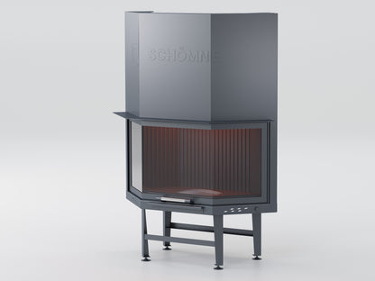 90 cm Prism Elevated Fireplace Chamber 