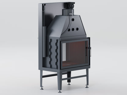 70 cm Tunnel Elevator Fireplace Chamber 