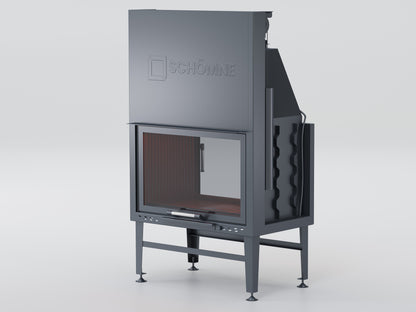 80 cm Tunnel Elevator Fireplace Chamber 