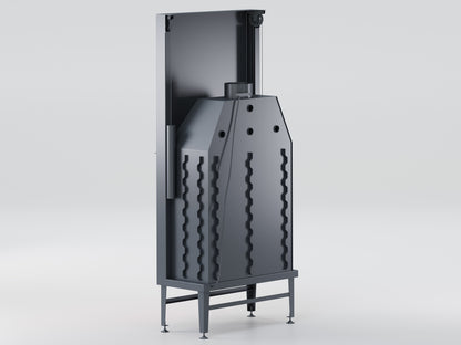 90X90 Cube Chamber Vertical Flat Elevator Fireplace 