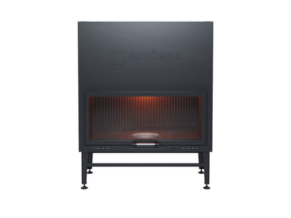 110 cm Flat Open Elevated Fireplace Chamber 