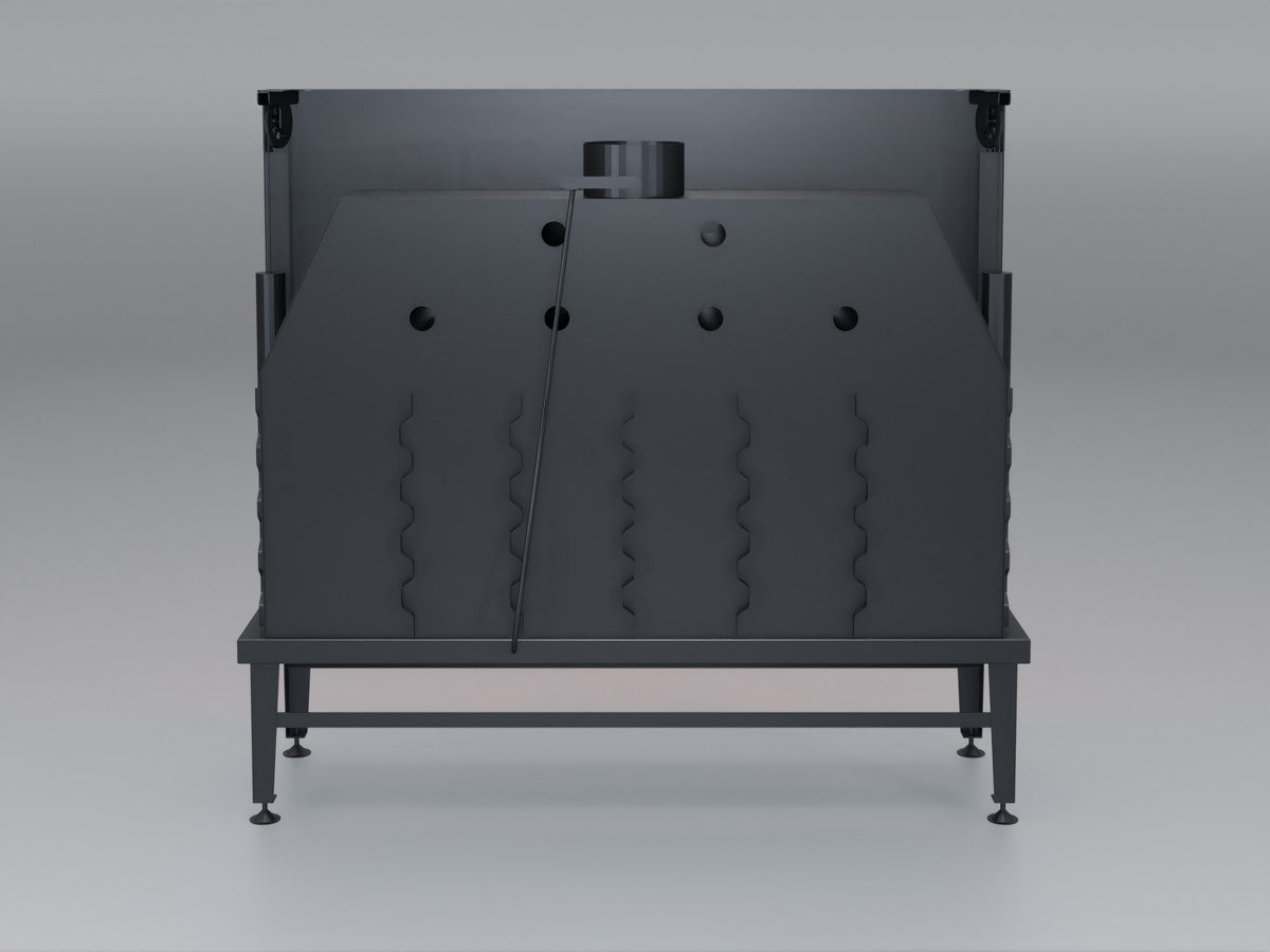 150 cm Flat Open Elevated Fireplace Chamber 